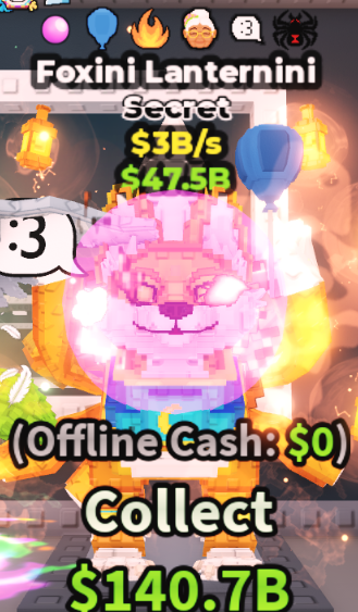 FOXINI LANTERNINI 3B/S (BLUE BALLOON + GRANNY + 4 TRAITS) – STEAL A BRAINROT – FAST DELIVERY & TRUSTED #X5QP7M