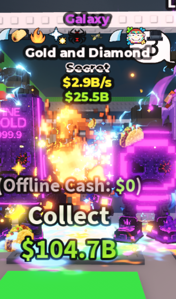 GALAXY GOLD AND DIAMOND 2.9B/S (TACO + 7 TRAITS) – STEAL A BRAINROT – FAST DELIVERY & TRUSTED #Z6WN5N