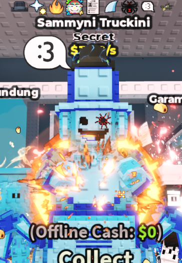 DIAMOND SAMMYNI TRUCKINI 3.9B/S (JOB +8 TRAITS) – STEAL A BRAINROT – FAST DELIVERY & TRUSTED #A5TK9M