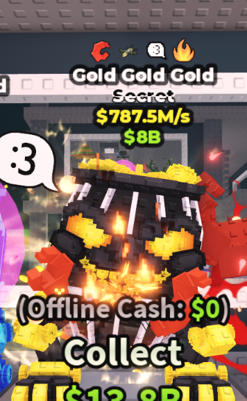GOLD GOLD GOLD 787.5M/S (CRAB + 3 TRAITS) – STEAL A BRAINROT – FAST DELIVERY & TRUSTED #P2VN8R