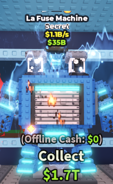 LA FUSE MACHINE 1.1B/S (FIRE + 2 TRAITS) – STEAL A BRAINROT – FAST DELIVERY & TRUSTED #K3VP7N