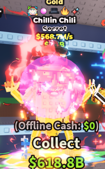 GOLD CHILLIN CHILI 568.7M/S (MUTATE + 4 TRAITS) – STEAL A BRAINROT – FAST DELIVERY & TRUSTED #M8QX4N