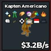 BS11399 Capitano Americano CHEAPST PRICE Gold 3.2B/s