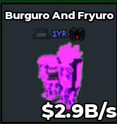 BS11402 Burguro and Fryuro -1year Trait Galaxy 2.9B/s