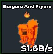 BS11403 Burguro and Fryuro -fire Trait Lava 1.6B/s