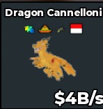 BS11411 Dragon Cannelloni 4B/s