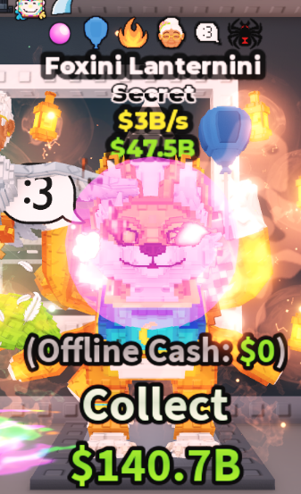 FOXINI LANTERNINI 3B/S (BLUE BALLOON + GRANNY + 4 TRAITS) – STEAL A BRAINROT – FAST DELIVERY & TRUSTED #X5QP7M