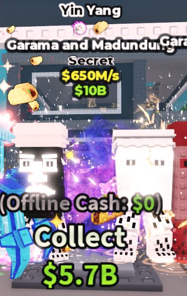 YIN YANG GARAMA AND MADUNDUNG 650M/S (GALACTIC+ TACO) – STEAL A BRAINROT – FAST DELIVERY & TRUSTED #W7ZR2H