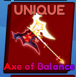 Axe of Balance / Unique Sword / Fast Delivery 🚀