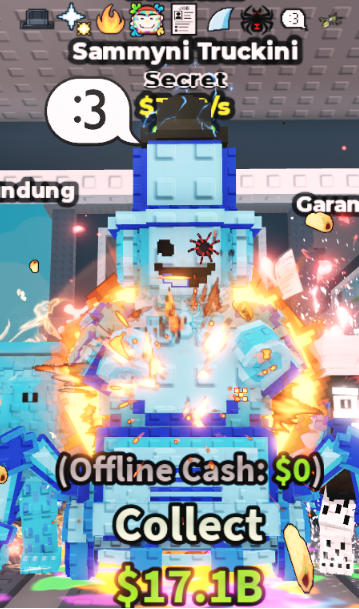 DIAMOND SAMMYNI TRUCKINI 3.9B/S (JOB +8 TRAITS) – STEAL A BRAINROT – FAST DELIVERY & TRUSTED #A5TK9M