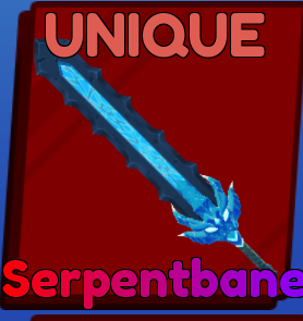 Serpentbane / Unique Sword / Fast Delivery 🚀
