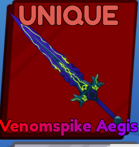 Venomspike Aegis/ Unique Sword / Fast Delivery 🚀