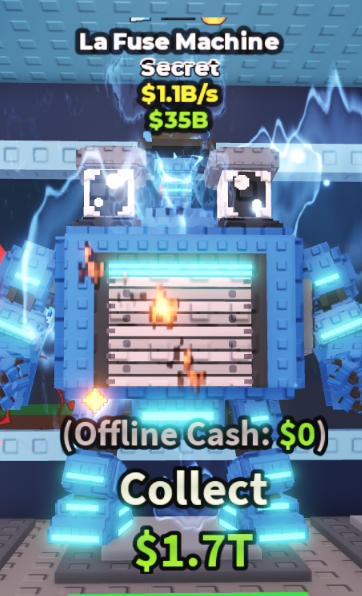 LA FUSE MACHINE 1.1B/S (FIRE + 2 TRAITS) – STEAL A BRAINROT – FAST DELIVERY & TRUSTED #K3VP7N