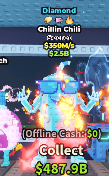 DIAMOND CHILLIN CHILI 350M/S (TACO + 2 TRAITS) – STEAL A BRAINROT – FAST DELIVERY & TRUSTED #B6WF2M