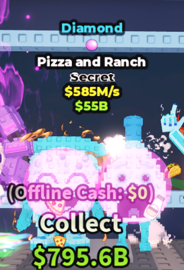 DIAMOND PIZZA AND RANCH 585M/S (BUBBLEGUM) – STEAL A BRAINROT – FAST DELIVERY & TRUSTED #V9QK5R
