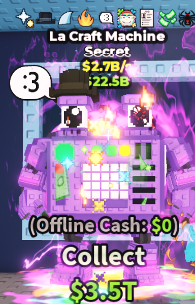 LA CRAFT MACHINE 2.7B/S (MONEY + 8 TRAITS) – STEAL A BRAINROT – FAST DELIVERY & TRUSTED #D5ZR8H