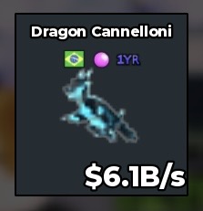 BS11415 Dragon Cannelloni (1 Year Trait) Cyber 6.1B/s