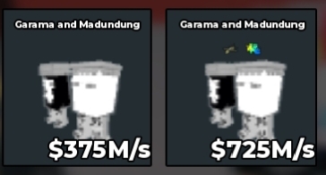 BS11418 Garama and Madundung Yin Yang 1.1B/s
