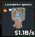 BS11430 Lavadorito Spinito 1.1B/s