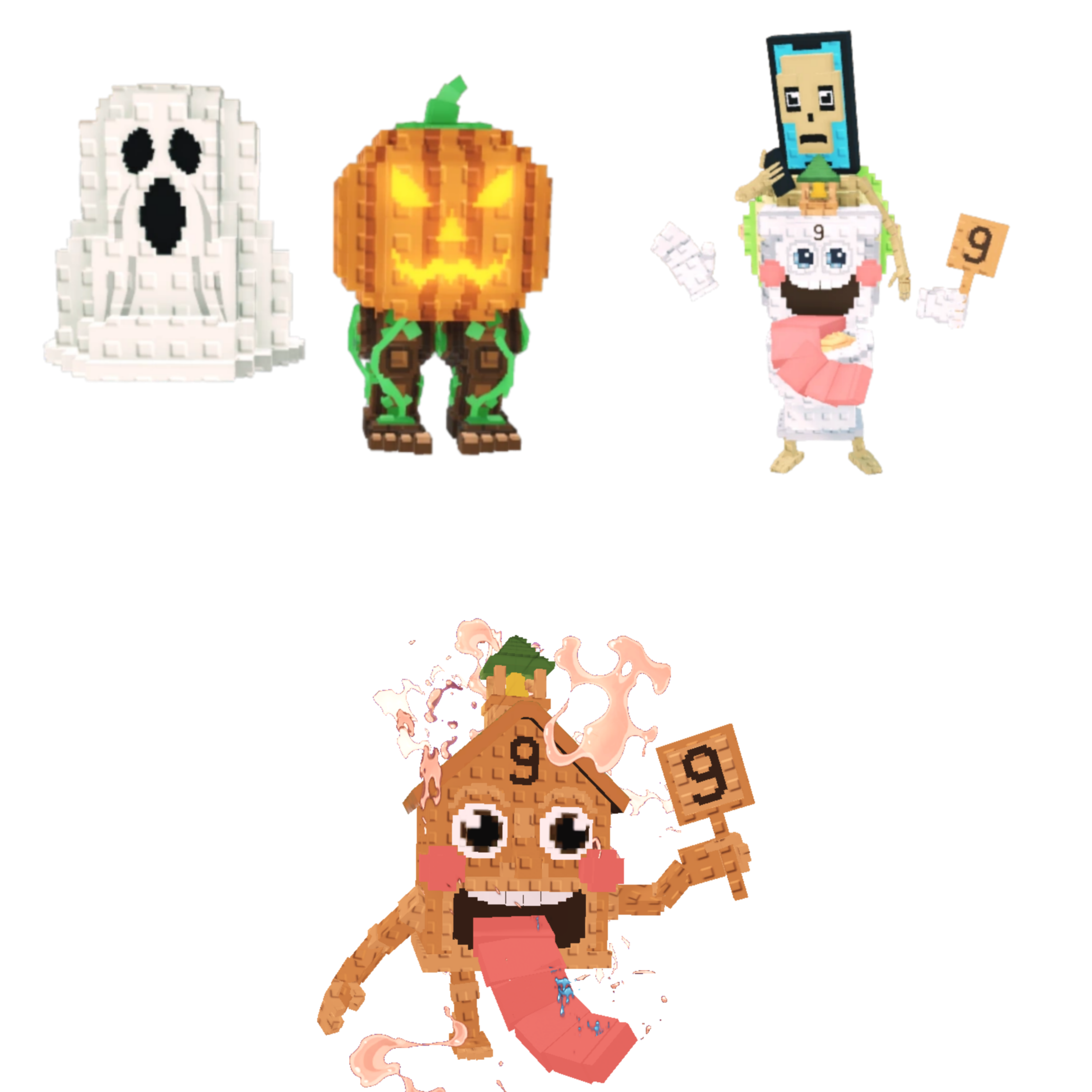 [BUNDLE] - 🥋 1x Spooky and Pumpky 🥋 1x Esok Sekolah 🥋 1x La Secret Combinasion