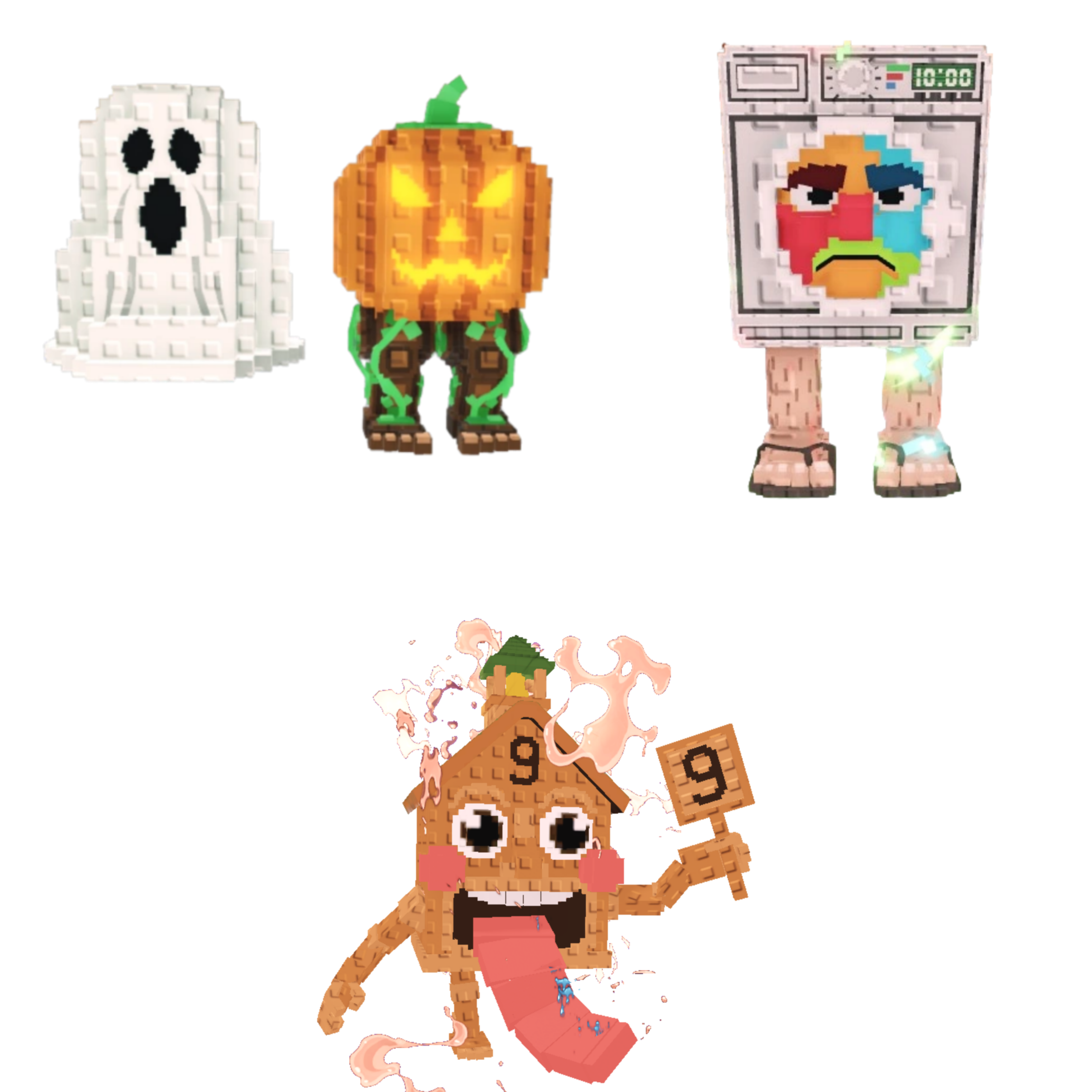 [BUNDLE] - 🥅 1x Spooky and Pumpky 🥅 1x Esok Sekolah 🥅 1x Lavadorito Spinito