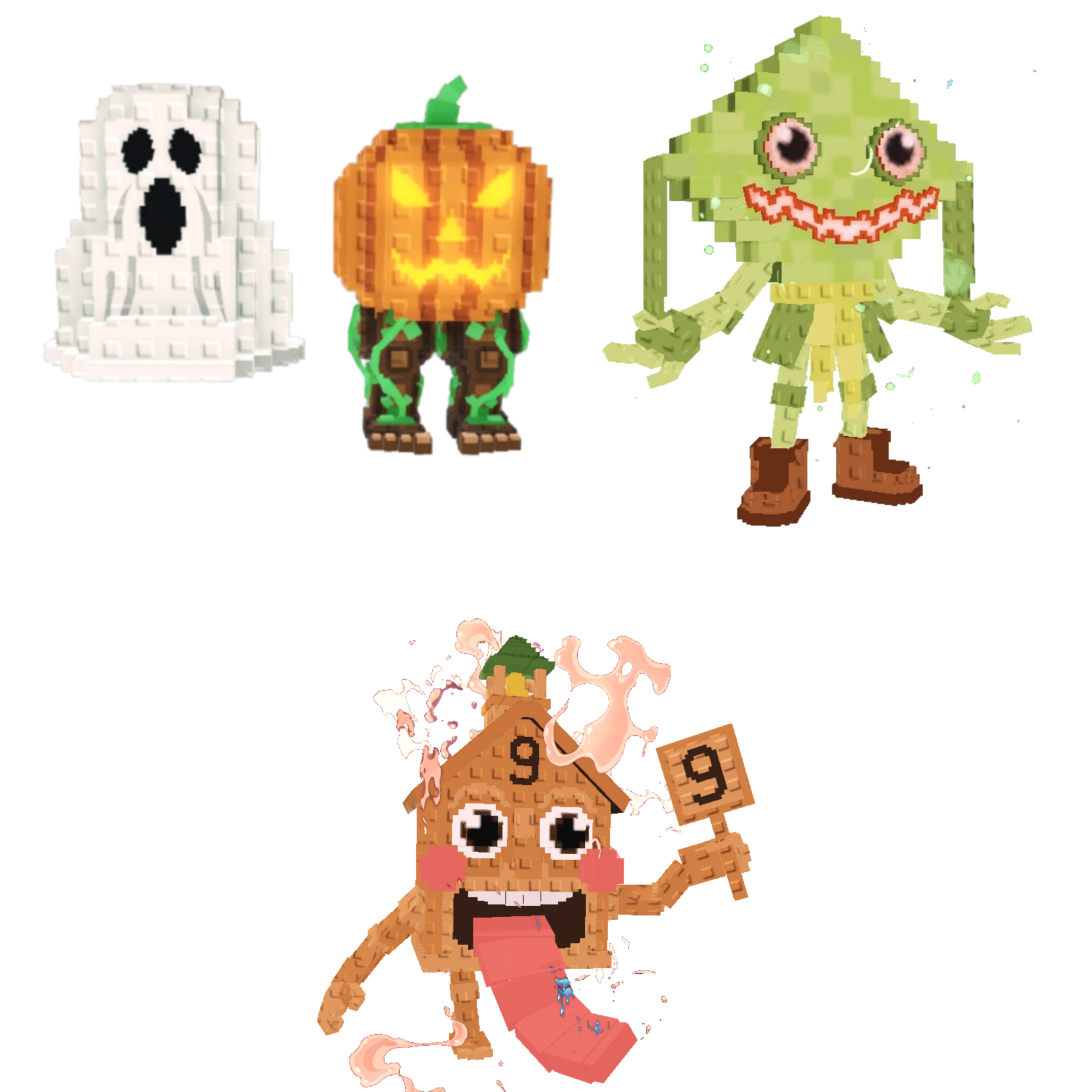 [BUNDLE] - ⛳ 1x Spooky and Pumpky ⛳ 1x Esok Sekolah ⛳ 1x Ketupat Kepat