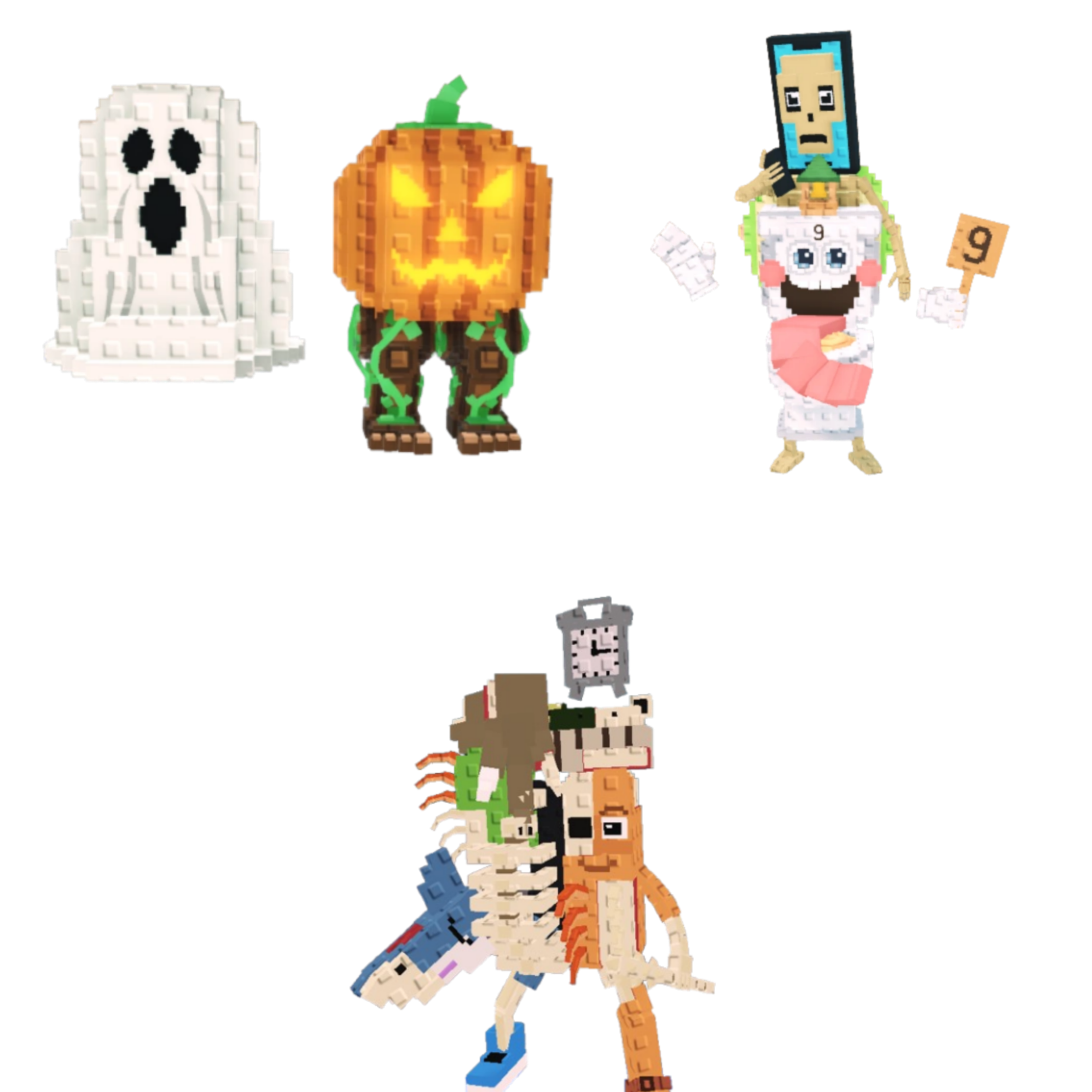 [BUNDLE] - 🪀 1x Spooky and Pumpky 🪀 1x La Extinct Grande 🪀 1x La Secret Combinasion