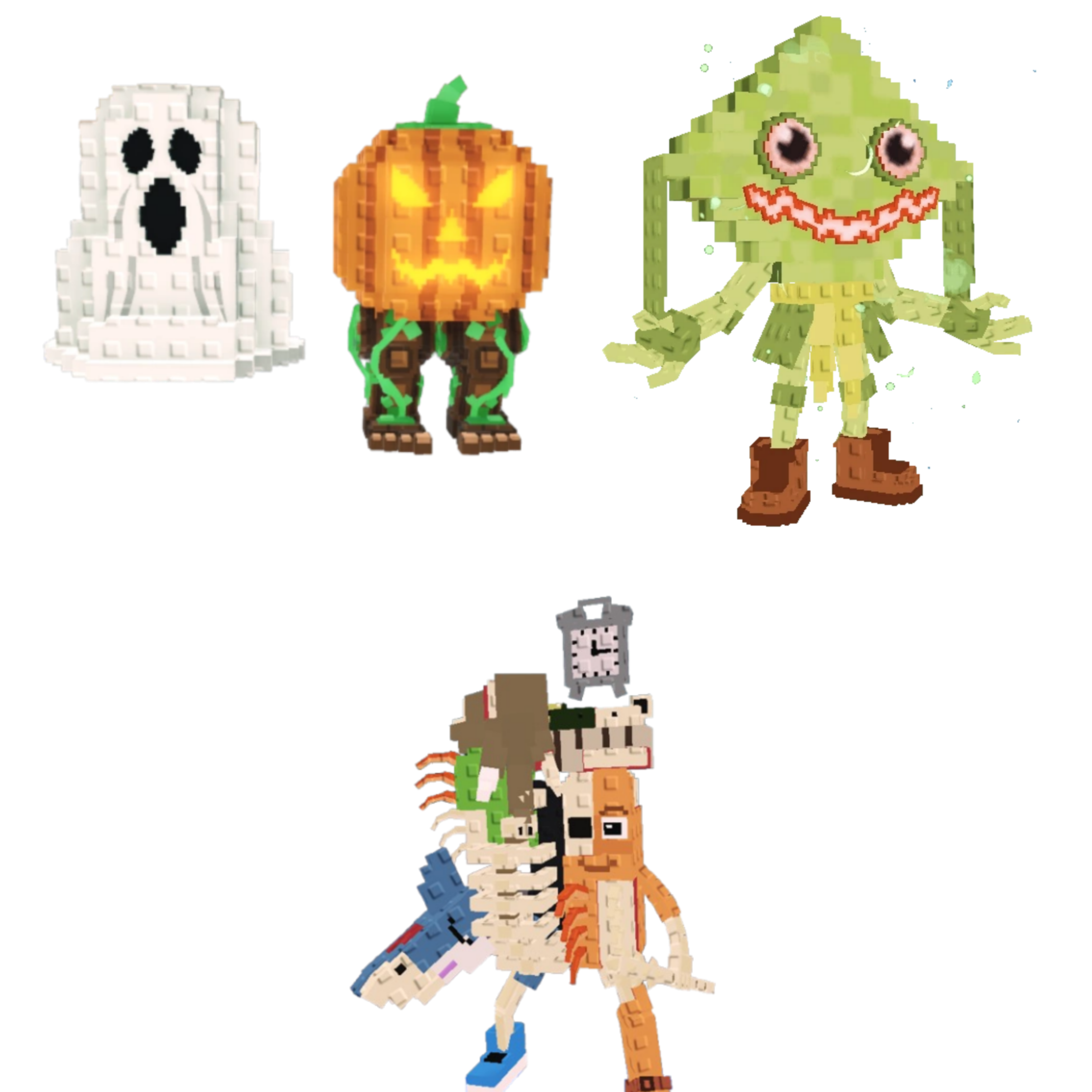 [BUNDLE] - 🪁 1x Spooky and Pumpky 🪁 1x La Extinct Grande 🪁 1x Ketupat Kepat