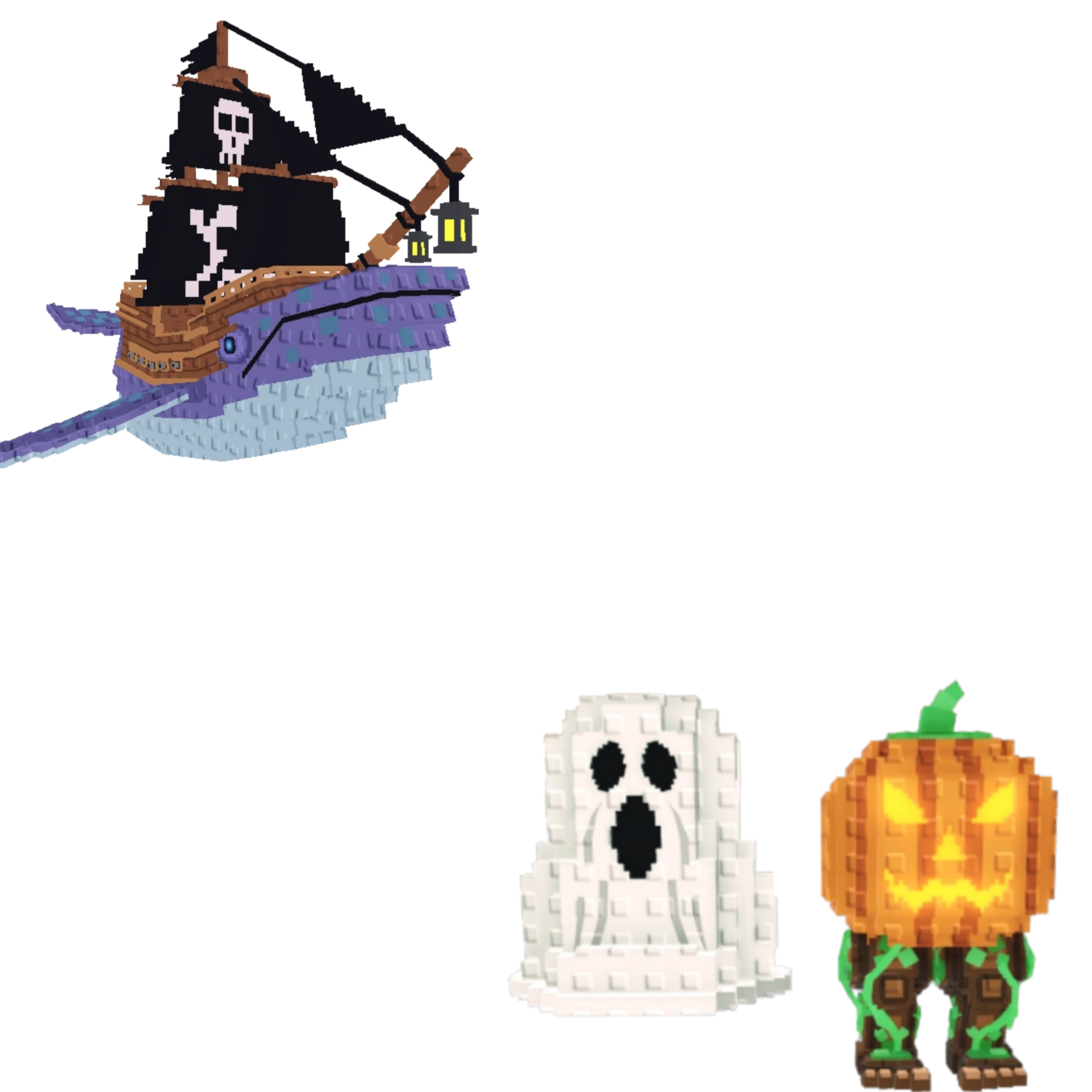 [BUNDLE] - 🎮 1x Capitano Moby 🎮 1x Spooky And Pumpky