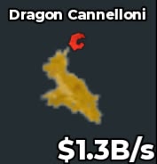 BS11442 Dragon Cannelloni Gold 1.3B/s