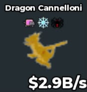 BS11444 Dragon Cannelloni Gold 2.9B/s
