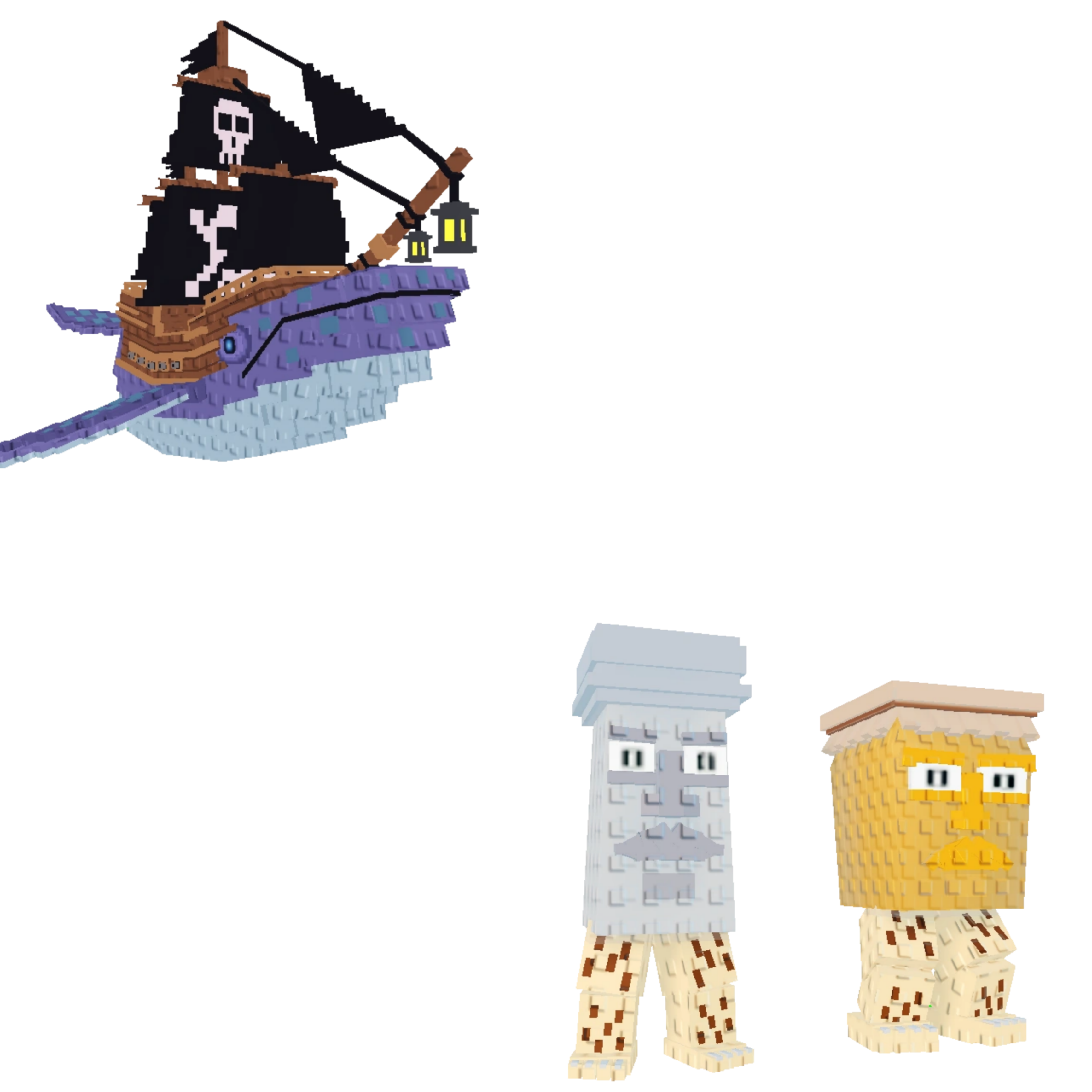 [BUNDLE] - 🎲 1x Capitano Moby 🎲 1x Garama And Madundung