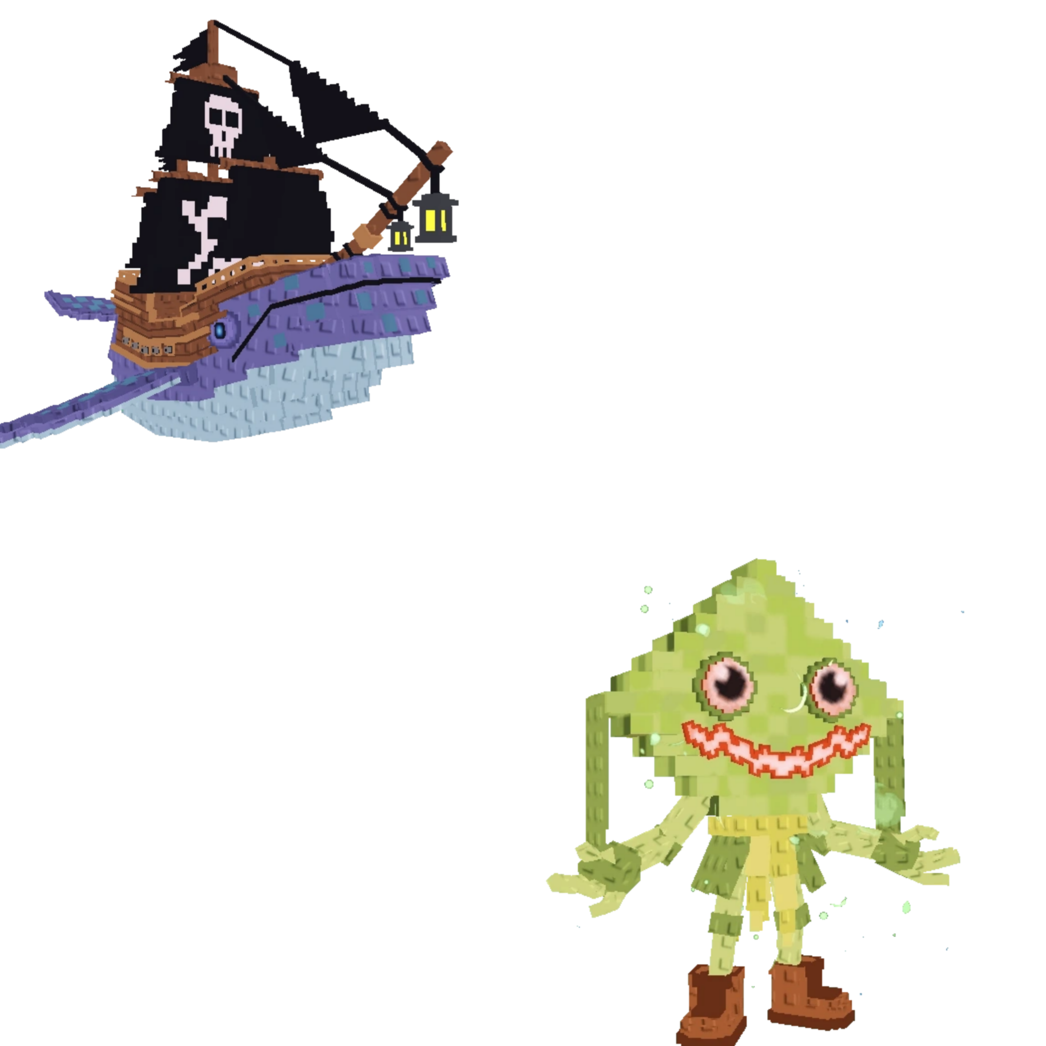 [BUNDLE] - 🪅 1x Capitano Moby 🪅 1x Ketupat Kepat