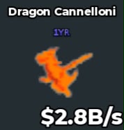 BS11463 Dragon Cannelloni Lava 2.8B/s