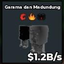 BS11466 Garama and Madundung Phantom 1.2M/s