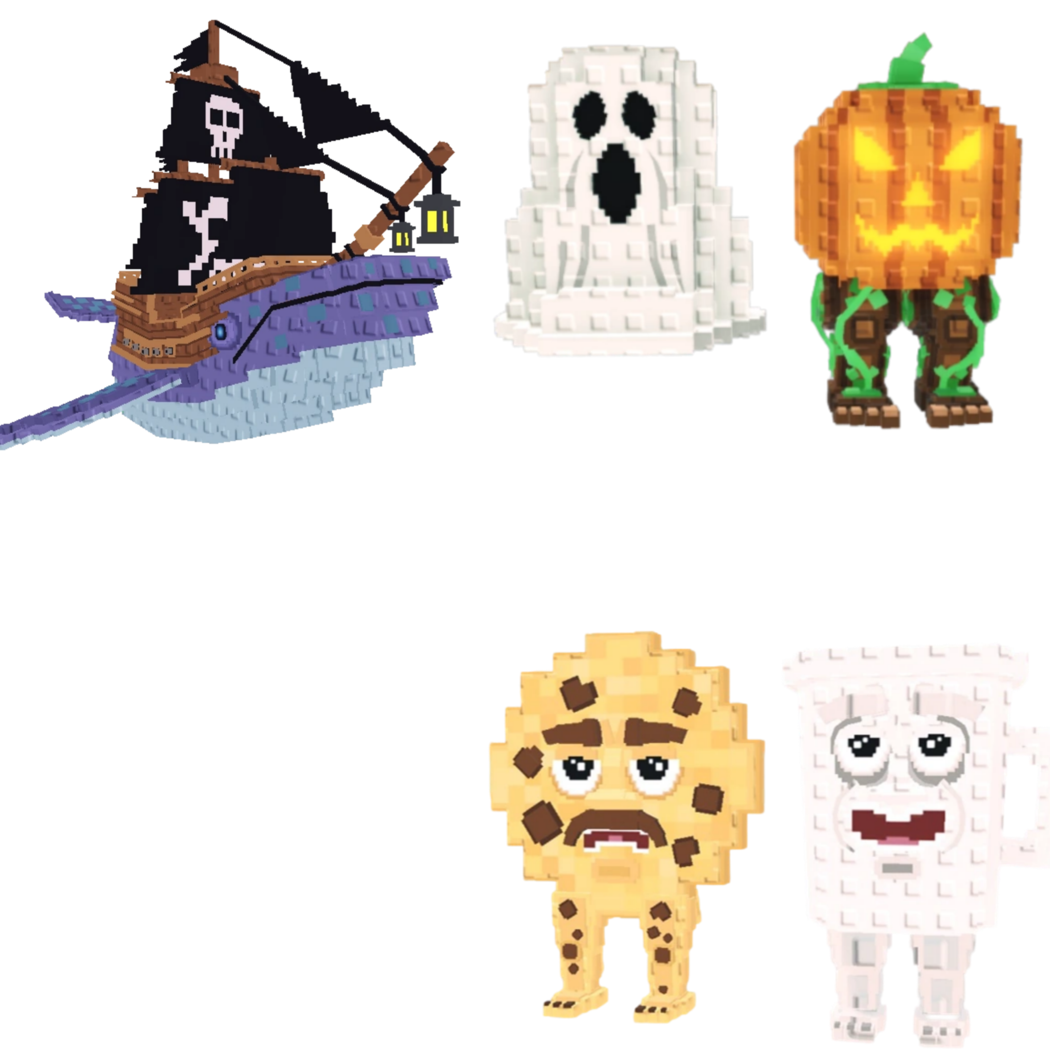 [BUNDLE] - 🪆 1x Capitano Moby 🪆 1x Cooki And Milki 🪆 1x Spooky And Pumpky