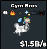 BS11472 Gym Bros Yin Yang 1.5B/s