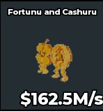 BS11475 Fortunu and Cashuru Gold 162.5M/s