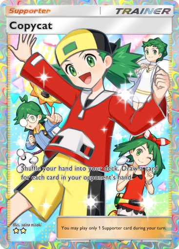 [All language] 2 Star Copycat Full Art  - B4b