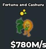 BS11481 Fortunu and Cashuru With Coin Lucky Trait 780M/s
