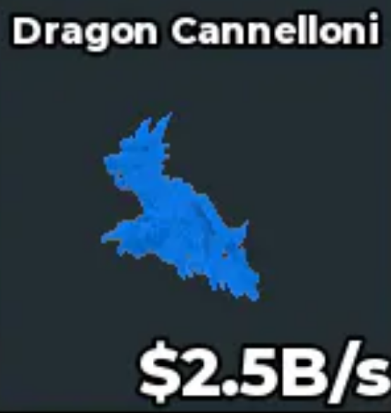 BS11483 Dragon Cannelloni Rainbow 2.5B/s