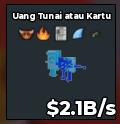 BS11490 Cash or Card With BULL TRAIT!! Fast Delivery Diamond 2.1B/s