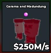 BS11493 Garama and Madundung Bloodrot 250M/s