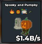 BS11502 Spooky and Pumpky Pumpkin Rare Traits 1.4M/s