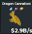BS11503 Dragon Cannelloni Gold 2.9B/s