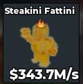 BS11505 Steakini Fattini Gold 343.7M/s