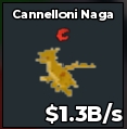 BS11507 Dragon Cannelloni Gold 1.3B/s