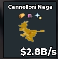 BS11508 Dragon Cannelloni Gold 2.8B/s