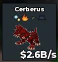 BS11511 Cerberus CLEAN TRAIT! Fast Delivery 2.6B/s