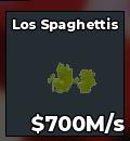 BS11524 Los Spaghettis Rainbow FAST DELIVERY Rainbow 700M/s
